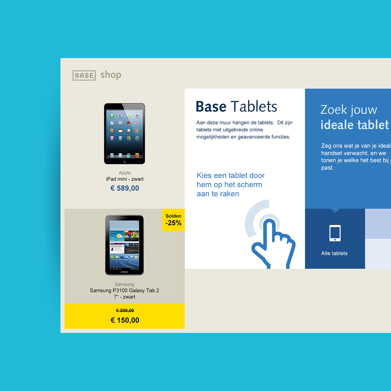 Base - Concept - Dashboard Tablets